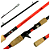 LUMIS VARA INVOKADA PRO RED  1,73M 8-20lb INTEIRA - Imagem 1