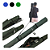 JOGÁ PORTA VARAS COM BOLSO 160 CM PRETO - Imagem 3