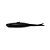 MONSTER 3X ISCA SHAD AMAZON 17CM BLACK 2UN - Imagem 3