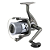 ALBATROZ MOLINETE MP40 ANTIREVERSO COM LINHA PRATA FUMÊ 40MM - Imagem 1