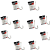 ALBATROZ KIT 10 CARTELAS ANZOL FARPA 4330 NIQ N.2 25UN CADA - Imagem 1