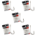 ALBATROZ KIT 5 CARTELAS ANZOL FARPA 4330 NIQ N.8 32UN CADA - Imagem 3