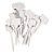 NUTRIPLAN PLACA IDENTIFICADOR DE PLANTAS 50UN 15CM BRANCO - Imagem 2