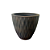 VASO INFINITY REDONDO 50 COR CAFE IMPERIAL 1UN - Imagem 4