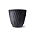 NUTRIPLAN VASO INFINITY REDONDO 29 COR PRETO 1UN - Imagem 2