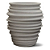 NUTRIPLAN VASO WAVE REDONDO 50 COR GRANITO 1UN - Imagem 4