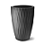 NUTRIPLAN VASO INFINITY CONICO 28 COR PRETO 1UN - Imagem 4