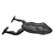 MONSTER 3X ISCAS BABY FROG 7CM 20G COR BLACK 2UN - Imagem 2