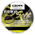 CROWN LINHA MULTI FIBER SOFT YELLOW 0,37MM 27LBS 500M 1UN - Imagem 4