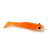 MONSTER 3X ISCAS CAMARÕES ULTRA SOFT OFFSET ORANGE 2,8G 9CM 3UN - Imagem 2