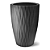 NUTRIPLAN VASO INFINITY CONICO 57 PRETO - Imagem 1