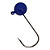 CHUMBADA ANZOL JIG HEAD 3/0 60º ESFÉRICO 30G AZUL BIC - Imagem 3