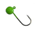 CHUMBADA ANZOL JIG HEAD 3/0 90° ESFÉRICA 10G VERDE - Imagem 2