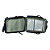 Mochila Commander de Nylon com 3 Estojos Preta - Imagem 3