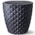 NUTRIPLAN VASO DIAMANTE REDONDO 24 PRETO - Imagem 1
