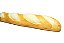 Pão Artificial Para Santa Ceia Baguette M - Imagem 3