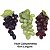 Kit Arranjo Santa Ceia 3 Pães Pequenos 2 Uvas 24cm 3 Uvas 14cm Folhagem E Trigo - Imagem 2
