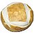 Pão Artificial Para Santa Ceia ou Decoração Italiano Gigante 27cm Diâmetro - Imagem 1