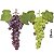 Kit Decoração Bandeja Retangular Dourada Uvas 24cm Taça 290ml - Imagem 4