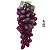 Kit 8 Uvas Artificiais Decoração 29cm 24cm 22cm Comprimento - Imagem 3