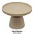 Kit Arranjo Santa Ceia Bandeja 28cm Pão Italiano G 3 Uvas 24cm - Imagem 3