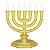 Candelabro Plástico Porta Óleo Para Campanha Pacote 25 Peças 8cm Altura - Imagem 1