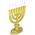 Candelabro Plástico Porta Óleo Para Campanha Pacote 25 Peças 8cm Altura - Imagem 3