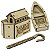 Kit 1 Arca de Noé 1 Barco Pesca Maravilhosa 1 Cajado MDF - Imagem 1