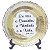 Prato Porcelana Grande Decorativo 25cm Diâmetro - Imagem 10