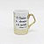Caneca De Porcelana 200ml Cores e Mensagens Sortidas - Imagem 3
