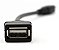 Cabo OTG USB Fêmea para Micro USB (V8) - Imagem 2