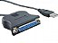 Cabo USB para Paralelo DB36 para impressora - 80cm - Imagem 2