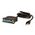 Cabo USB para Paralelo DB36 para impressora - 80cm - Imagem 1