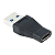 Adaptador Tipo-C Fêmea para USB Macho - Imagem 1