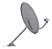 Antena Tipo Sky Banda Ku 60 com LNB Duplo - Imagem 1