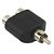 Adaptador RCA Macho x 2 RCA Fêmea - Imagem 1