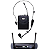 Microfone Sem Fio Duplo MXT Headset Lapela UHF-10BP - Imagem 2