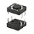 Chave Táctil 12 x 12 x 4,3mm 4 Terminais - Imagem 1