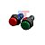 Push Button sem Trava 2 Polos - Vermelho - Imagem 1