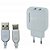 Carregador Turbo para Celular 2 Entradas USB com Cabo Tipo C - H'Maston - Imagem 2
