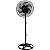 Ventilador Oscilante Coluna 50cm Bi-volt Preto Ventura - Imagem 1