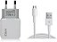 Carregador Completo Micro USB V8 + 2 USB 2.4A  - KD-301S - Kaidi - Imagem 1