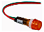 Sinalizador Olho de Boi - 24V - Amarelo - Imagem 1