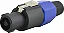 Plug Speakon Macho 4 Pinos HJH HS4FC - Imagem 1