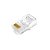 Conector Lan/Rede RJ45 Cat5E 36838 JFL - Imagem 1