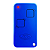 Controle Motor NTX Inter Dig CT HCS SAW 433 mhz Azul 14850 - Imagem 1