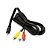 Cabo P2 x RCA Audio e Video - Imagem 1