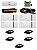 Kit Central de Choque ECR-18 Plus + Modulo Ethernet + bat - Imagem 1