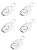Controle Motor NTX Inter Dig CT HCS 433 mhz Branco 76471 - Imagem 4