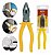 Tramontina 1001108 Alicate Universal 8  1000v Color Amarelo - Imagem 1